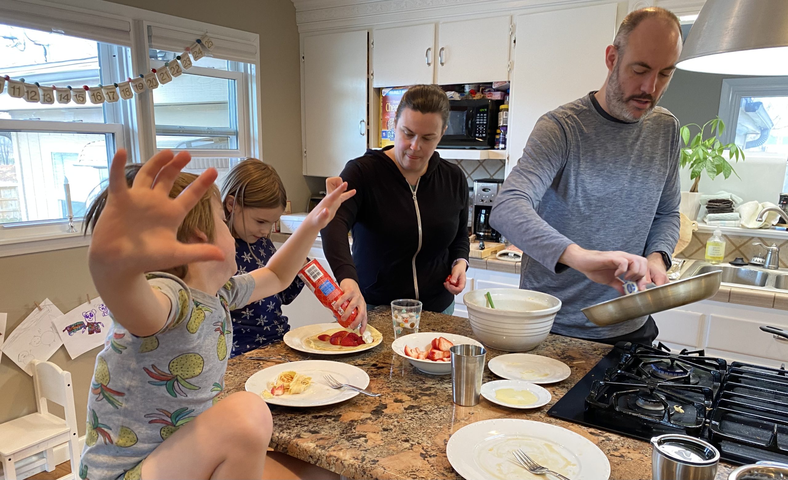 Skinny Pancakes for Four Generations