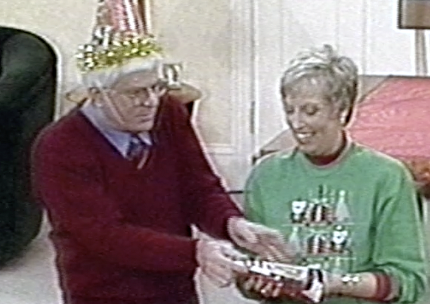 Marie shares ideas from Pack-O-Fun magazine on the Phil Donahue Show